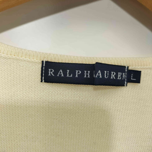 ラルフローレン RALPH LAUREN ウールVネックセーター レディース JPN:L