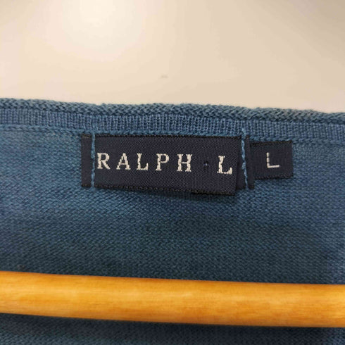 ラルフローレン RALPH LAUREN リネン混Uネックカーディガン レディース JPN:L