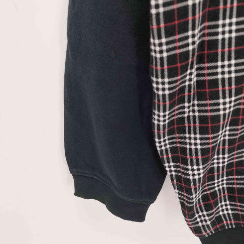 バーバリーロンドン BURBERRY LONDON ノバチェッククルーネックスウェット レディース import:M