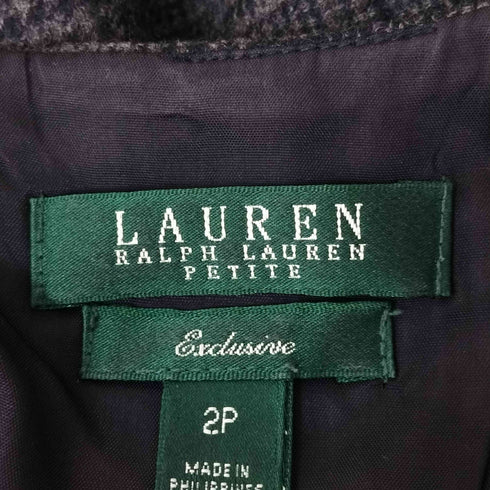 ラルフローレン RALPH LAUREN PETITE ティアードノースリーブワンピース レディース 2P
