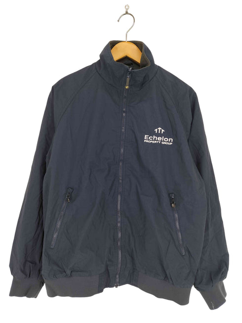 ウェアガード Wear Guard 裏地フリースナイロンジップアップジャケット 企業ロゴ メンズ import:M