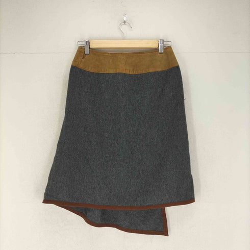 Royal Jean 総柄ニットラップスカート レディース JPN:3