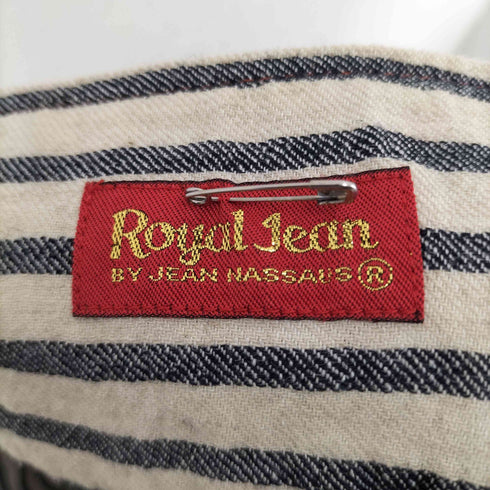 Royal Jean 総柄ニットラップスカート レディース JPN:3