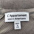 アパルトモン L’Appartement MADE BY AMERICANA バックボタン オーバーサイズ サーマル レディース