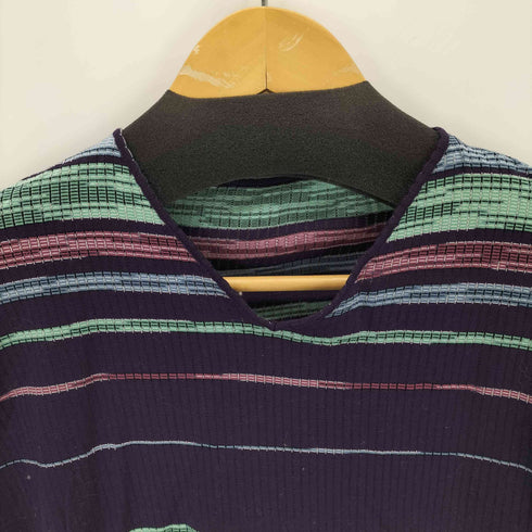 ミッソーニスポーツ MISSONI SPORTS マルチボーダーリブトップス レディース 48