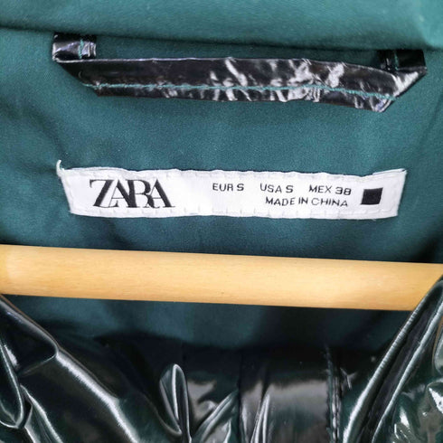ザラ ZARA WATER-REPELLENT QUILTED JACKET メンズ import:S