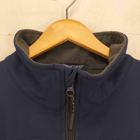 devon & jones 企業ロゴジップアップジャケット メンズ import:XL