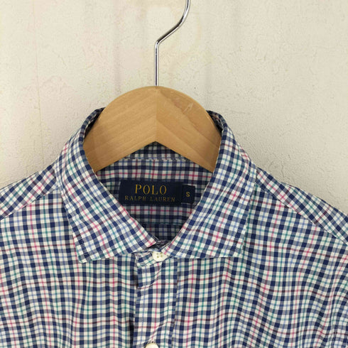 ポロラルフローレン POLO RALPH LAUREN チェック柄 ボタン シャツ メンズ import:S