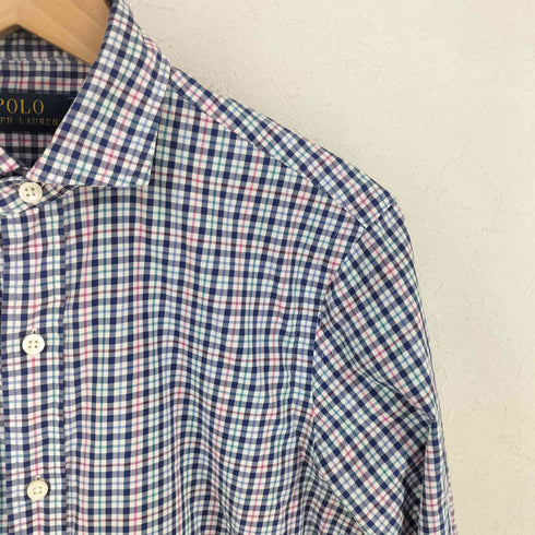 ポロラルフローレン POLO RALPH LAUREN チェック柄 ボタン シャツ メンズ import:S