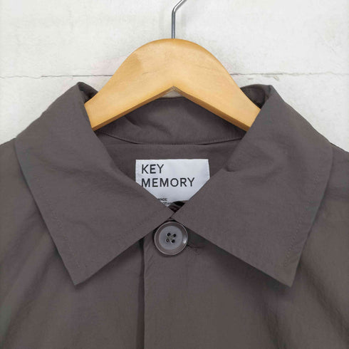 KEY MEMORY 刺繍ナイロンステンカラーコート メンズ JPN:1