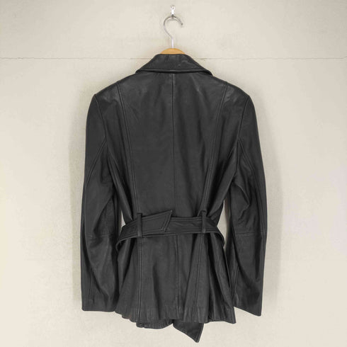 LaTorre lamb leather レザーショートトレンチコート メンズ 13AR