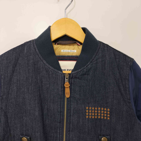 ヒルフィガーデニム HILFIGER DENIM デニムMA1ジャケット メンズ import:S