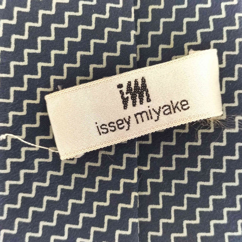 イッセイミヤケ ISSEY MIYAKE アート柄 デザインネクタイ メンズ