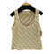 St. John USA製 ストライプタンクトップ レディース import:M