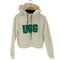アグ UGG mos カラー発泡ロゴ 短丈フーディー レディース import:M