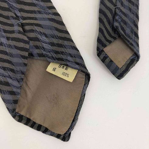 イッセイミヤケ ISSEY MIYAKE アート柄 デザインネクタイ メンズ