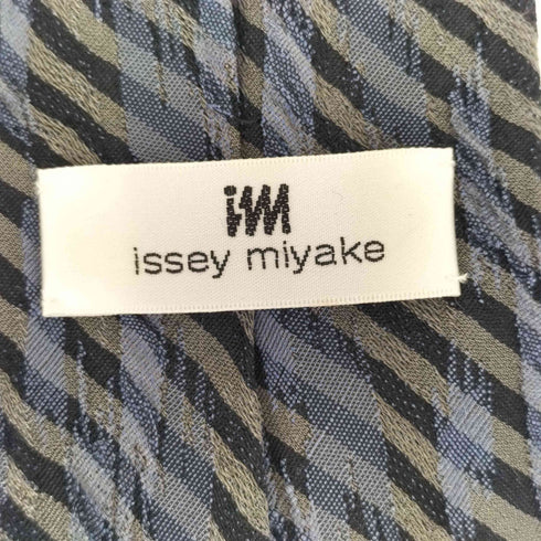 イッセイミヤケ ISSEY MIYAKE アート柄 デザインネクタイ メンズ
