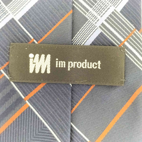 アイムプロダクトイッセイミヤケ im product ISSEY MIYAKE チェック柄 デザインネクタイ メンズ
