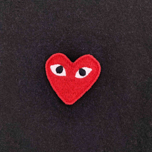 プレイコムデギャルソン PLAY COMME des GARCONS ハートワッペンTシャツ メンズ JPN:L