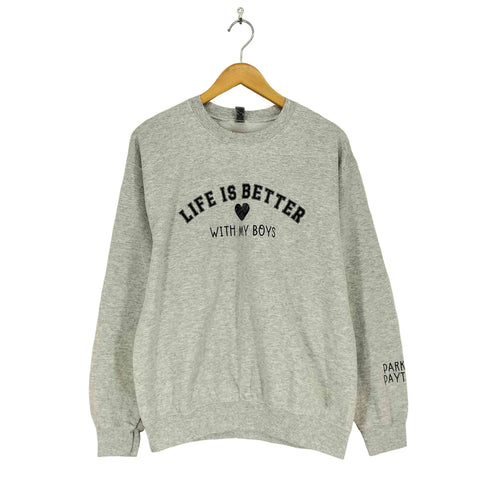 ギルダン GILDAN フロントアーチロゴ 裏起毛スウェット メンズ import:M