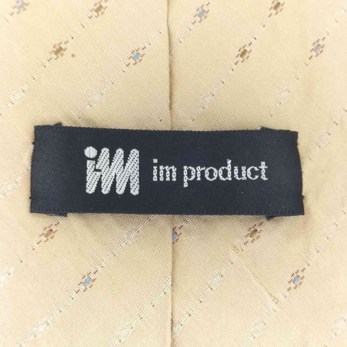 アイムプロダクトイッセイミヤケ im product ISSEY MIYAKE アート柄 デザインネクタイ メンズ