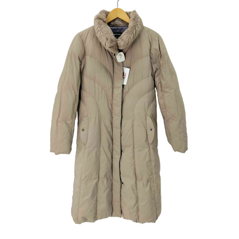 サンヨーコート SANYO COAT フェイクファー ダウン ロングコート レディース JPN:42