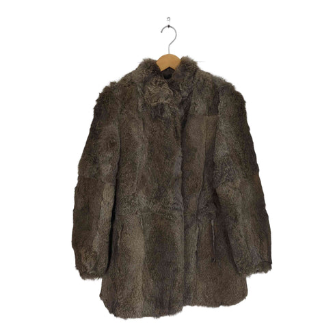 ECHT KANINPELZ REAL FUR ジャケット ラビットファー レディース JPN:36