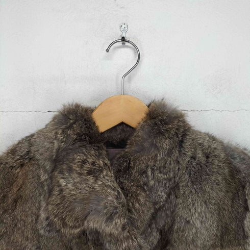 ECHT KANINPELZ REAL FUR ジャケット ラビットファー レディース JPN:36