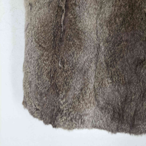 ECHT KANINPELZ REAL FUR ジャケット ラビットファー レディース JPN:36