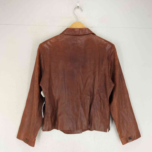 クリスチャンオジャール CHRISTIAN AUJARD Sheepskin 5Bレザージャケット レディース JPN:40