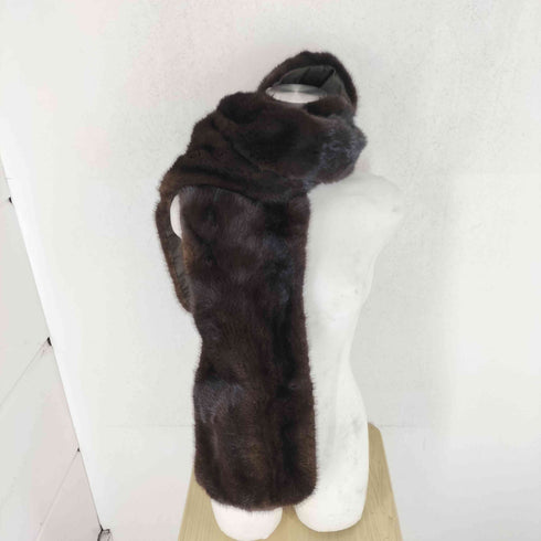 REAL FUR フード マフラー レディース