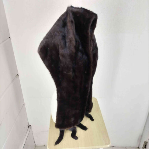 REAL FUR フード マフラー レディース