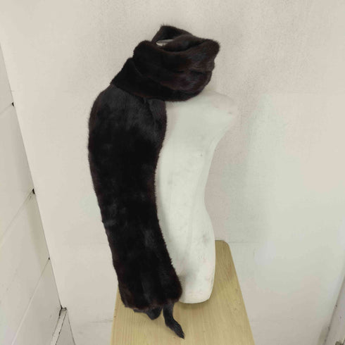 REAL FUR フード マフラー レディース