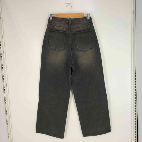 TAPTAPTAP ヴィンテージ マッドウォッシュ ワイド デニム パンツ メンズ import:S