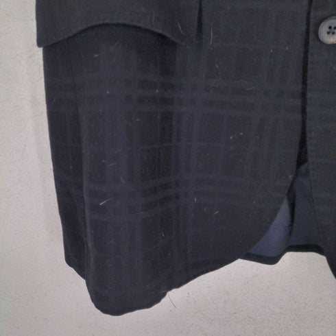バーバリーロンドン BURBERRY LONDON 3B テーラードジャケット 同色チェック メンズ