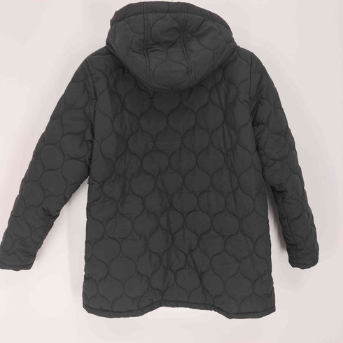 ダンロップ DUNLOP キルティング 中綿 ジップアップ フーデット ジャケット レディース JPN:L