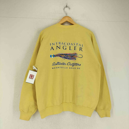 HANESボディ ロゴプリントスウェット メンズ import:L