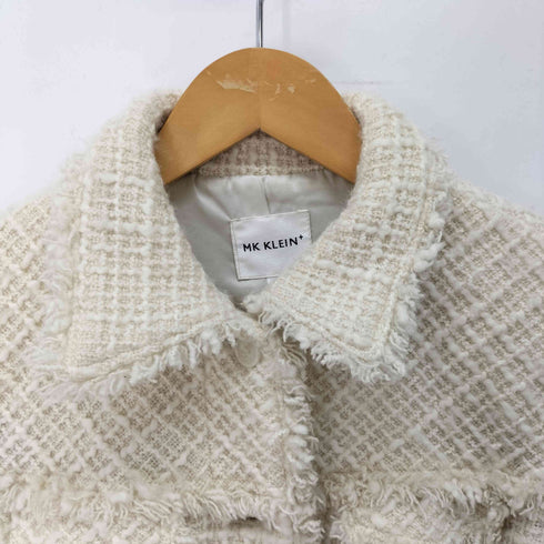 mk klein ⁺ ツイードフリンジジャケット レディース JPN:40