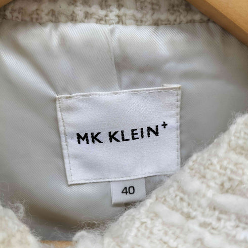 mk klein ⁺ ツイードフリンジジャケット レディース JPN:40
