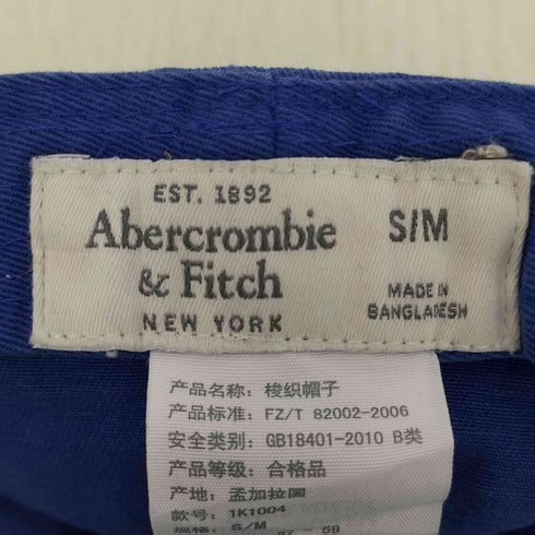 アバクロンビーアンドフィッチ Abercrombie & Fitch A&F ロゴワッペン 6パネルキャップ フェード メンズ S/M