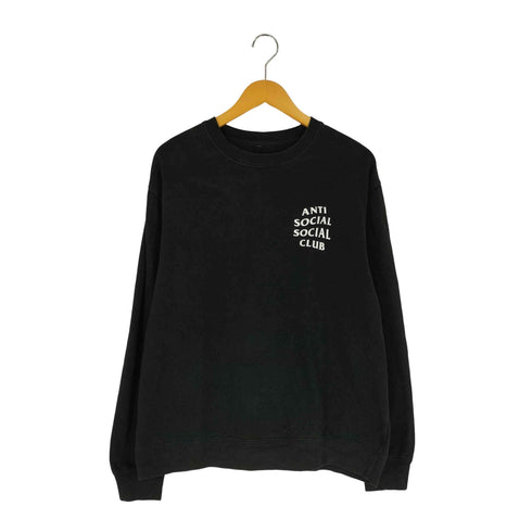 アンチソーシャルソーシャルクラブ ANTI SOCIAL SOCIAL CLUB 両面プリント クルーネックスウェット メンズ import:M