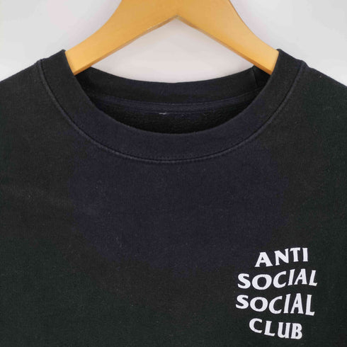 アンチソーシャルソーシャルクラブ ANTI SOCIAL SOCIAL CLUB 両面プリント クルーネックスウェット メンズ import:M