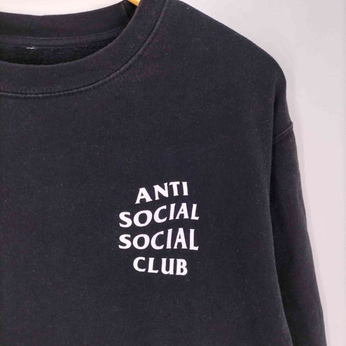 アンチソーシャルソーシャルクラブ ANTI SOCIAL SOCIAL CLUB 両面プリント クルーネックスウェット メンズ import:M