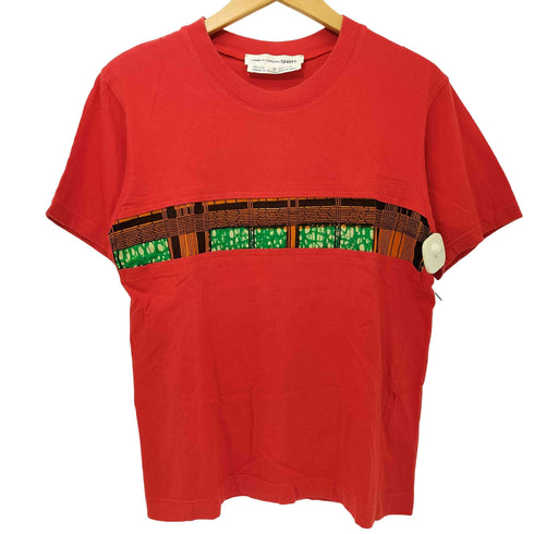 コムデギャルソンシャツ COMME des GARCONS SHIRT デザインクルーネックS/S Tシャツ メンズ S