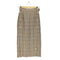 ルシェルブルー LE CIEL BLEU Woven Check Line Skirt レディース JPN:36