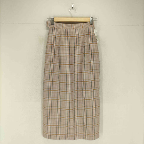 ルシェルブルー LE CIEL BLEU Woven Check Line Skirt レディース JPN:36