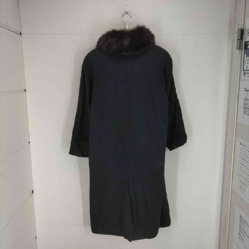 BELTA BUONO 襟ファーカシミヤ100 コート レディース 9