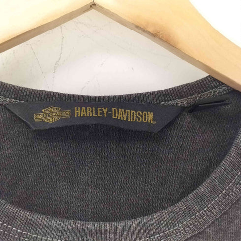 ハーレーダビッドソン HARLEY-DAVIDSON スタッズデザインL/Sカットソー レディース JPN:M