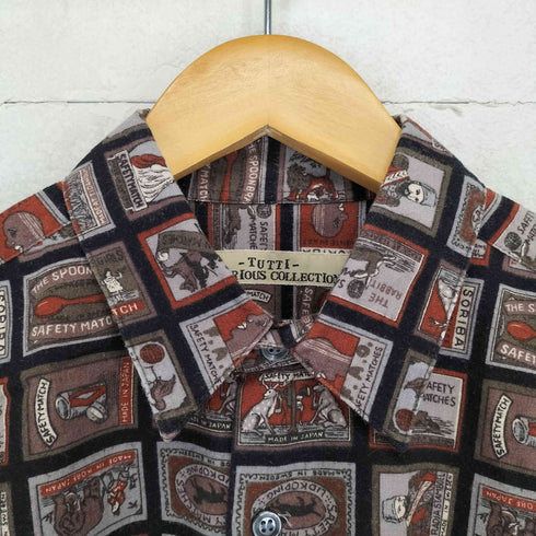 TUTTI CURIOUS COLLECTION 総柄ボタンシャツ メンズ