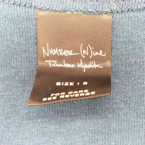 N NUMBER カート期 復刻 コットンタンクトップ メンズ JPN:2 2